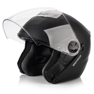 Kask motocyklowy Meteor Hekato L 59-60 cm czarny