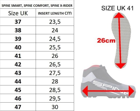 Kubisport Buty do Narciarstwa Biegowego Biegówki Damskie Spine Comfort+ SNS roz.37