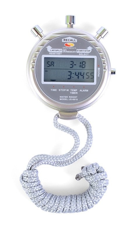 Stoper SMJ SPORT JS-6618 30 Czasów Pomiar Do 120 H Chronometr
