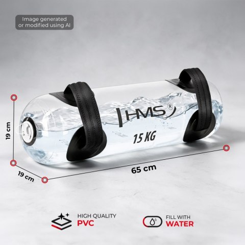 WAB15 WOREK TRENINGOWY WYPEŁNIANY WODĄ AQUA POWERBAG 15 KG HMS