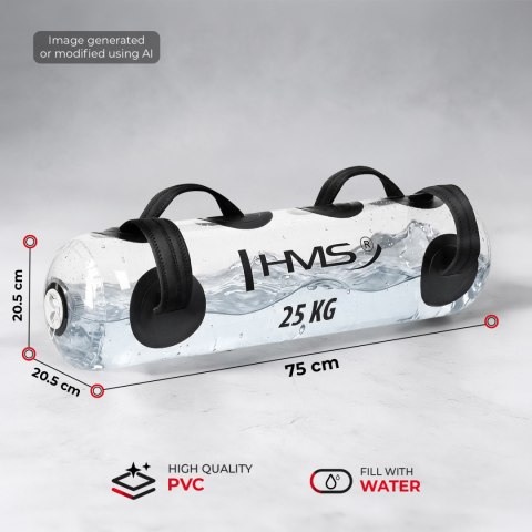 WAB25 WOREK TRENINGOWY WYPEŁNIANY WODĄ AQUA POWERBAG 25 KG HMS