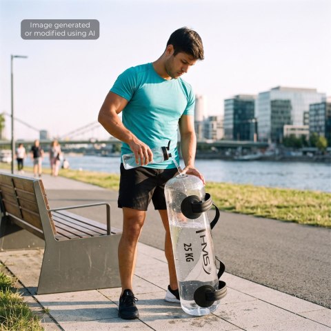 WAB25 WOREK TRENINGOWY WYPEŁNIANY WODĄ AQUA POWERBAG 25 KG HMS