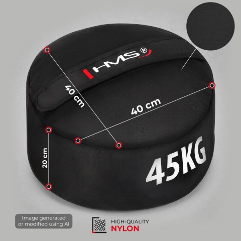 WSN45 SANDBAG STRONGMAN WOREK TRENINGOWY DO WYPEŁNIENIA 45 KG HMS