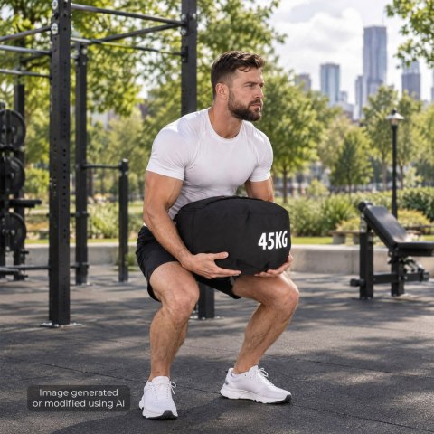 WSN45 SANDBAG STRONGMAN WOREK TRENINGOWY DO WYPEŁNIENIA 45 KG HMS
