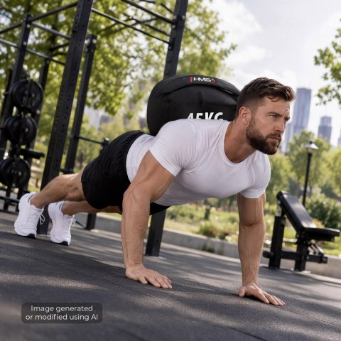 WSN45 SANDBAG STRONGMAN WOREK TRENINGOWY DO WYPEŁNIENIA 45 KG HMS