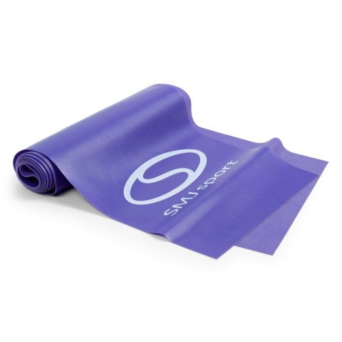 oporowa Taśma guma fitness HEAVY fioletowa 0.5 mm do ćwiczeń