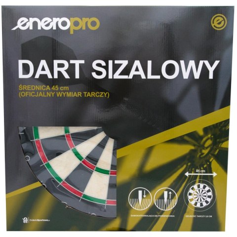 DART SIZALOWY 45CM OFFICIAL CHAMPIONSHIP ENERO PRO