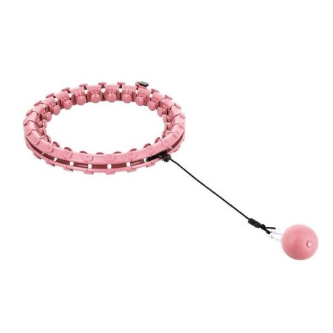 HHW12 PLUS SIZE HULA HOP PINK Z WYPUSTKAMI I OBCIĄŻNIKIEM HMS