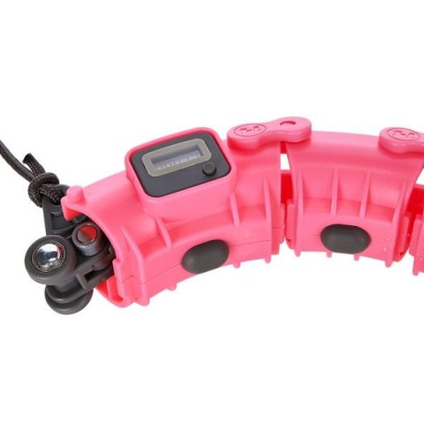 FH03 PINK HULA HOP Z OBCIĄŻNIKIEM I LICZNIKIEM STOCK