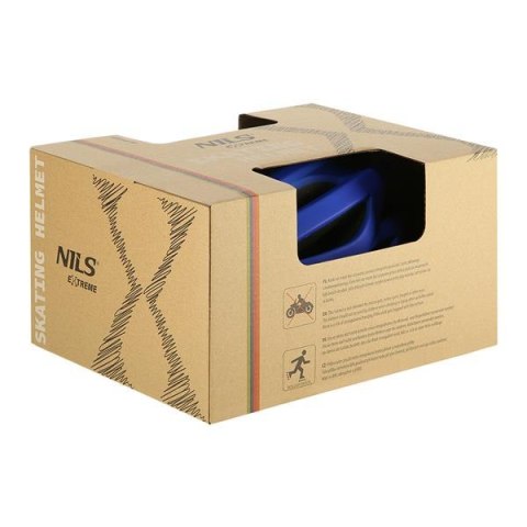 MTV50 NIEBIESKI ROZM. M(55-58CM) KASK NILS EXTREME