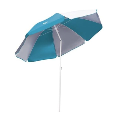 NC7813 TURKUSOWY PARASOL PLAŻOWY 180 CM NILS