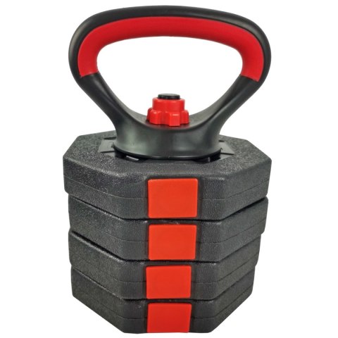 HANTLA KOMPOZYTOWA KETTLEBELL 10 KG(4X2,5KG) EB FIT