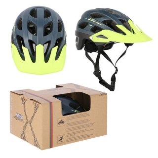 MTW208 GRANATOWO-ZIELONY ROZM. M (53-58CM) KASK NILS EXTREME