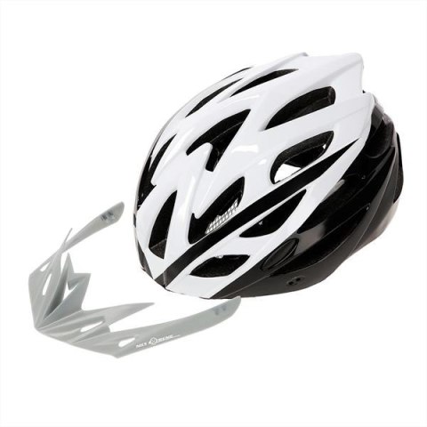 MTW210 BIAŁO-CZARNY ROZM. M (53-60CM) KASK NILS EXTREME