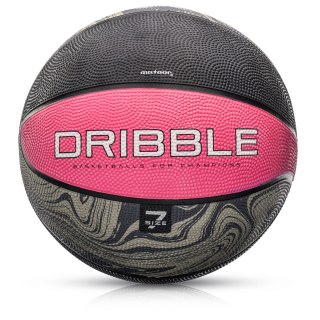 Piłka koszykowa Meteor Dribble różowy