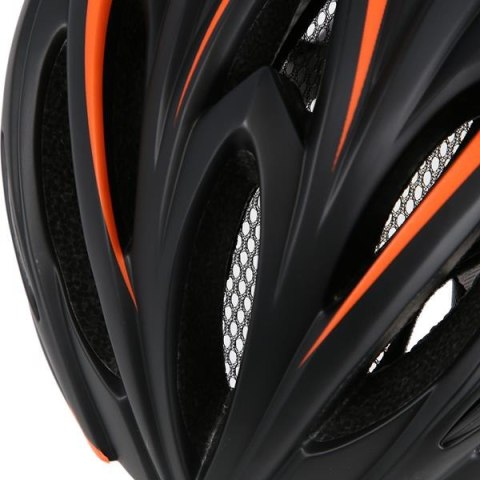 MTW202 CZARNO-POMARAŃCZOWY ROZM. L (55-59CM) KASK NILS EXTREME