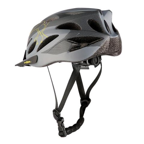 MTW291 SZARO-CZARNY ROZM. M (51-60CM) KASK NILS EXTREME