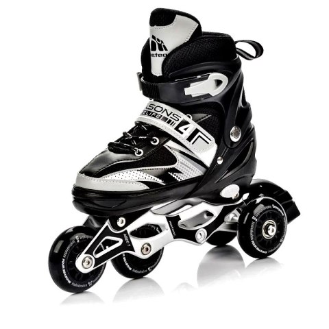 Rolki Meteor 4w1 Seasons M (34-37) czarny