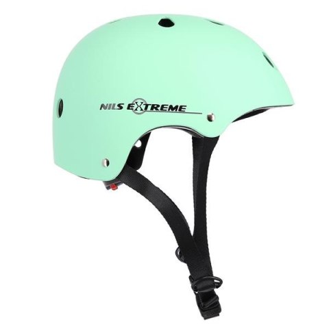 MTV12 ZIELONY MATOWY ROZM. XL (55-61 cm) KASK NILS EXTREME