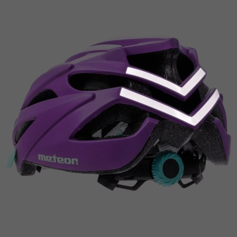 KASK ROWEROWY METEOR MARVEN eggplant L(58-61cm)