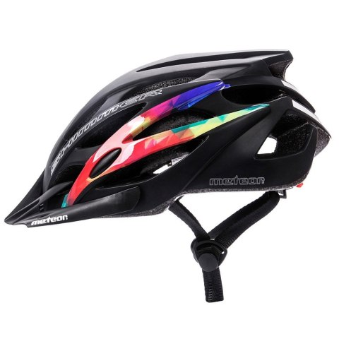 KASK ROWEROWY METEOR SHIMMER black S(52-56cm)