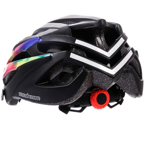 KASK ROWEROWY METEOR SHIMMER black S(52-56cm)