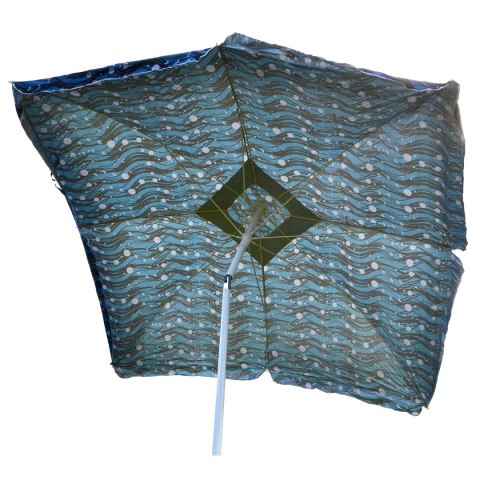 PARASOL PLAŻOWO OGRODOWY 180CM NIEBIESKI MORSKI