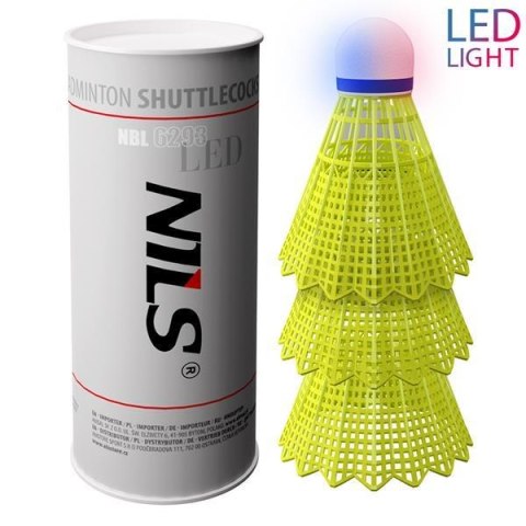 NBL6293 LOTKI NYLON LED MULTICOLOR OPAK.3 SZT NILS