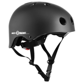 MTV12 CZARNY MATOWY ROZM. S (48-53 cm) KASK NILS EXTREME