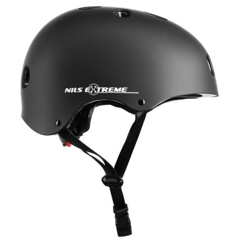 MTV12 CZARNY MATOWY ROZM. S (48-53 cm) KASK NILS EXTREME