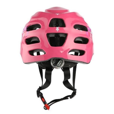 MTW01 LED różowy ROZM. S (44-50 cm) KASK NILS EXTREME