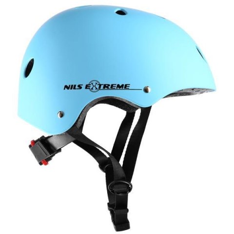 MTV12 NIEBIESKI MATOWY ROZM. XL (55-61 cm) KASK NILS EXTREME