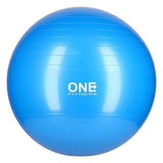 GB10 55CM BLUE GYM BALL 10 PIŁKA GIMNASTYCZNA ONE FITNESS