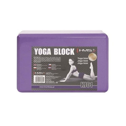 KJ01 PURPLE YOGA BLOK HMS