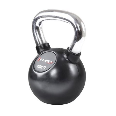 KGC16 UCHWYT CHROM OGUMOWANY KETTLEBELL ŻELIWNY HMS