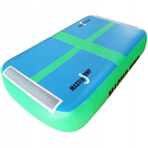 Master AirBlock Mata Gimnastyczna Trampolina MASTER 60 x 100 x 20 cm Blue Green