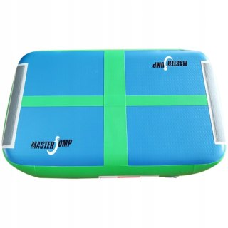 Master AirBlock Mata Gimnastyczna Trampolina MASTER 60 x 100 x 20 cm Blue Green