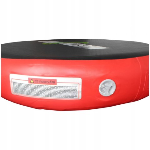 Master AirSpot Trampolina Dmuchana MASTER 100 x 20 cm Black Red