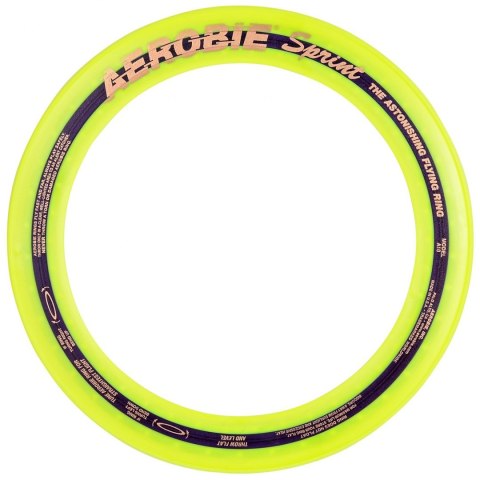 AEROBIE Frisbee Dysk do Rzucania AEROBIE Sprint Yellow