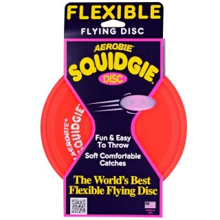 AEROBIE Frisbee Dysk do Rzucania AEROBIE Squidgie Orange