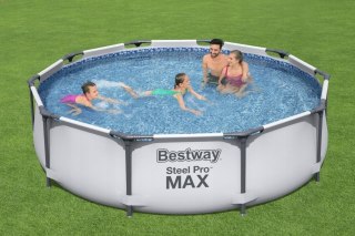 Bestway Basen Stelażowy MAX Bestway śr. 305 cm