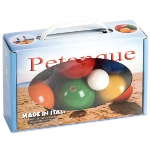 Londero Drewniane Kule do Gry 6 szt. - Boule, Bule, Petanque LONDERO 75 mm