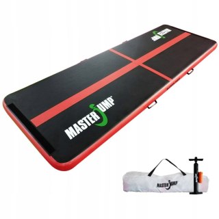 Master AirTrack Dmuchana Mata Gimnastyczna MASTER 300 x 100 x 10 cm Black-Red