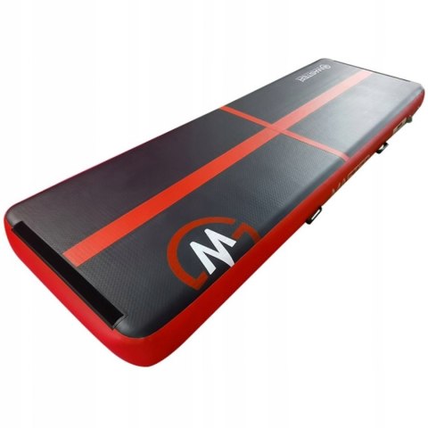 MASTER SPORT s.r.o. AirTrack Dmuchana Mata Gimnastyczna MASTER 300 x 100 x 20 cm Black-Red