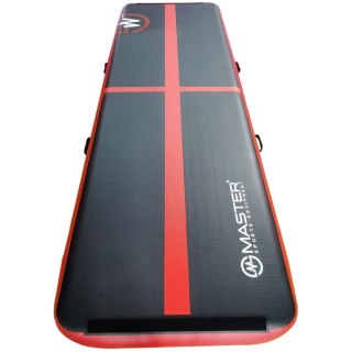 Master AirTrack Dmuchana Mata Gimnastyczna MASTER 300 x 100 x 20 cm Black-Red