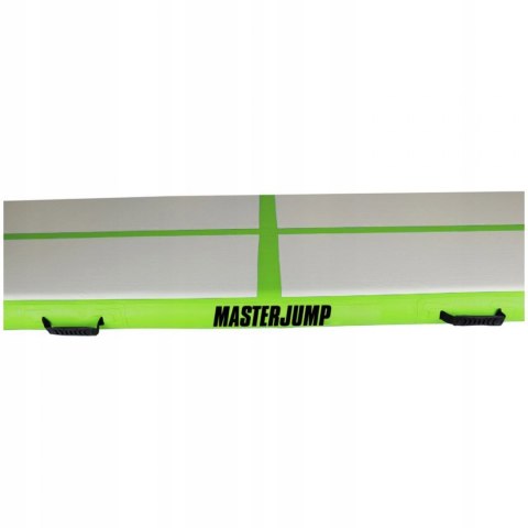 Master AirTrack Dmuchana Mata Gimnastyczna MASTER 400 x 100 x 10 cm Grey-Green