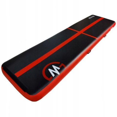 Master AirTrack Dmuchana Mata Gimnastyczna MASTER 400 x 100 x 20 cm Black-Red