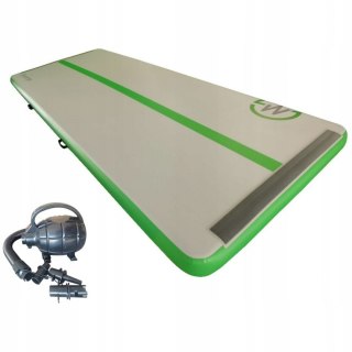 Master AirTrack Dmuchana Mata Gimnastyczna MASTER 400 x 150 x 20 cm Grey-Green