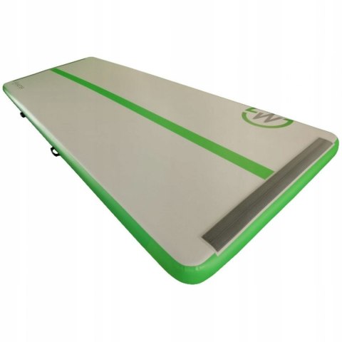 Master AirTrack Dmuchana Mata Gimnastyczna MASTER 400 x 150 x 20 cm Grey-Green