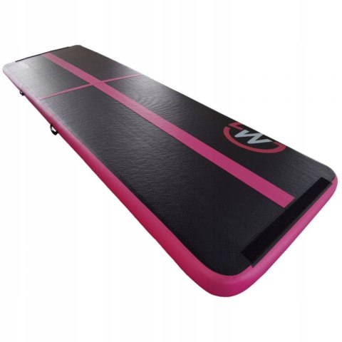 Master AirTrack Dmuchana Mata Gimnastyczna MASTER 500 x 100 x 10 cm Black-Pink